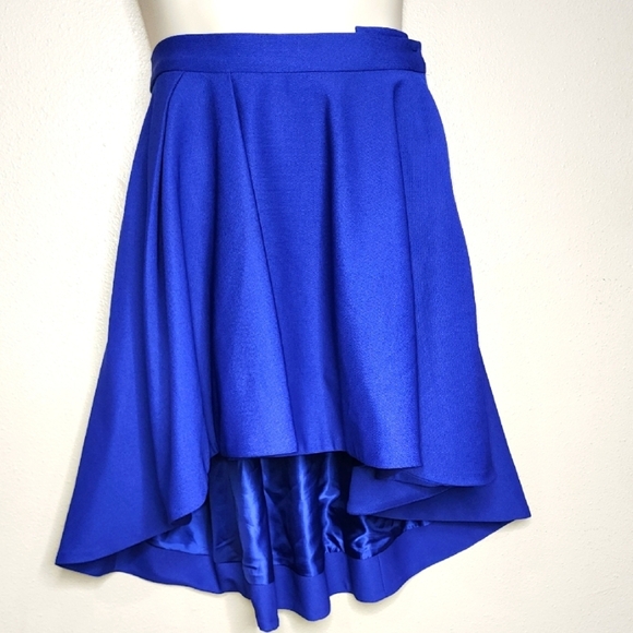 Gracia Dresses & Skirts - #62 Garcia Larfe Elegant Blue High Low Women's Lined Skirt